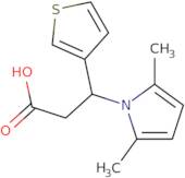 3-(2,5-Dimethyl-1H-pyrrol-1-yl)-3-(3-thienyl)-propanoic acid