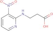 3-[(3-Nitro-2-pyridinyl)amino]propanoic acid