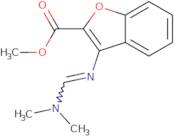 Methyl 3-[(E)-[(dimethylamino)methylidene]amino]-1-benzofuran-2-carboxylate