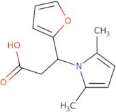 3-(2,5-Dimethyl-1H-pyrrol-1-yl)-3-(furan-2-yl)propanoic acid