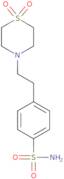 4-​[2-​(1,​1-​dioxido-​4-​Thiomorpholinyl)​ethyl]​-benzenesulfonamide