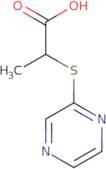 2-(2-Pyrazinylsulfanyl)propanoic acid