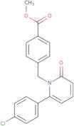 Methyl 4-{[2-(4-chlorophenyl)-6-oxo-1(6H)-pyridinyl]methyl}benzenecarboxylate