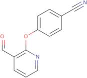 4-[(3-Formyl-2-pyridinyl)oxy]benzenecarbonitrile