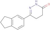 6-(2,3-Dihydro-1H-inden-5-yl)-2,3,4,5-tetrahydropyridazin-3-one