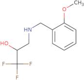 1,1,1-Trifluoro-3-[(2-methoxybenzyl)amino]-2-propanol