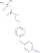 4-(4-(2-N-Boc-aminoethyl)phenoxy)aniline