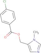 (1-Methyl-1H-imidazol-5-yl)methyl 4-chlorobenzoate