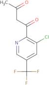 1-[3-Chloro-5-(trifluoromethyl)pyridin-2-yl]butane-1,3-dione