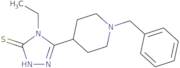 5-(1-Benzyl-4-piperidinyl)-4-ethyl-4H-1,2,4-triazol-3-ylhydrosulfide