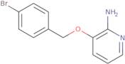 3-[(4-Bromophenyl)methoxy]pyridin-2-amine