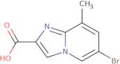 6-Bromo-8-methylimidazo[1,2-a]pyridine-2-carboxylic acid