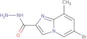 6-Bromo-8-methylimidazo[1,2-a]pyridine-2-carbohydrazide
