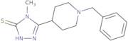 5-(1-Benzyl-4-piperidinyl)-4-methyl-4H-1,2,4-triazol-3-ylhydrosulfide