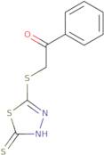 1-Phenyl-2-[(5-sulfanyl-1,3,4-thiadiazol-2-yl)sulfanyl]ethan-1-one