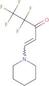 (1E)-4,4,5,5,5-Pentafluoro-1-(piperidin-1-yl)pent-1-en-3-one