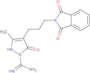 4-[3-(1,3-Dioxo-1,3-dihydro-2H-isoindol-2-yl)propyl]-3-methyl-5-oxo-2,5-dihydro-1H-pyrazole-1-ca...