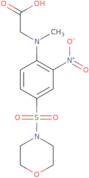 2-[Methyl-4-(morpholinosulfonyl)-2-nitroanilino]acetic acid