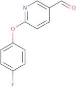 6-(4-Fluorophenoxy)pyridine-3-carbaldehyde