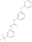 1-[3-(Pyrazin-2-yloxy)phenyl]-3-[3-(trifluoromethyl)phenyl]urea