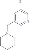 3-Bromo-5-(piperidin-1-ylmethyl)pyridine