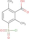 3-(Chlorosulfonyl)-2,6-dimethylbenzoic acid