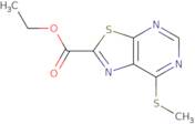 Ethyl 7-(methylsulfanyl)-[1,3]thiazolo[5,4-d]pyrimidine-2-carboxylate