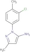 1-(3-Chloro-4-methylphenyl)-3-methyl-1H-pyrazol-5-amine