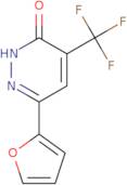 6-(Furan-2-yl)-4-(trifluoromethyl)-2,3-dihydropyridazin-3-one