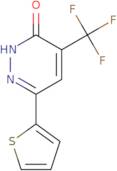 6-(Thiophen-2-yl)-4-(trifluoromethyl)-2,3-dihydropyridazin-3-one