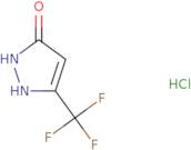 5-Trifluoromethyl-2H-pyrazol-3-ol hydrochloride