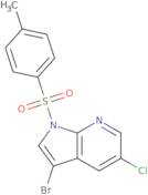 3-Bromo-5-chloro-1-(toluene-4-sulphonyl)-7-azaindole