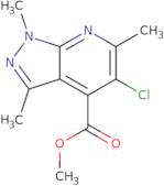 Methyl 5-chloro-1,3,6-trimethyl-1H-pyrazolo[3,4-b]pyridine-4-carboxylate