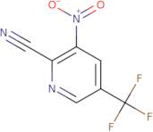 3-Nitro-5-(trifluoromethyl)pyridine-2-carbonitrile