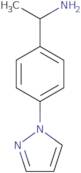 1-(4-(1H-pyrazol-1-yl)phenyl)ethanamine