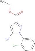 Ethyl 5-amino-1-(2-chlorophenyl)-1H-pyrazole-3-carboxylate