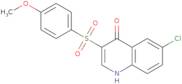 6-Chloro-3-(4-methoxybenzenesulfonyl)-1,4-dihydroquinolin-4-one