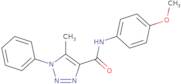 N-(4-Methoxyphenyl)-5-methyl-1-phenyl-1H-1,2,3-triazole-4-carboxamide