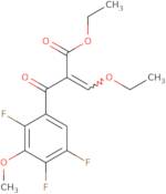 2-(2,4,5-Trifluoro-3-methoxybenzoyl)-3-ethoxyacrylic acid ethyl ester