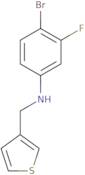 4-Bromo-3-fluoro-N-(thiophen-3-ylmethyl)aniline