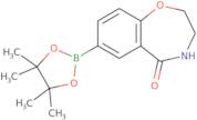 7-(Tetramethyl-1,3,2-dioxaborolan-2-yl)-2,3,4,5-tetrahydro-1,4-benzoxazepin-5-one