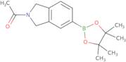 1-[5-(Tetramethyl-1,3,2-dioxaborolan-2-yl)-2,3-dihydro-1H-isoindol-2-yl]ethan-1-one