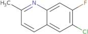 6-Chloro-7-fluoro-2-methyl-quinoline