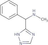 Methyl[phenyl(4H-1,2,4-triazol-3-yl)methyl]amine