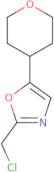 2-(Chloromethyl)-5-(oxan-4-yl)-1,3-oxazole