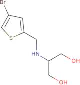 2-{[(4-Bromothiophen-2-yl)methyl]amino}propane-1,3-diol