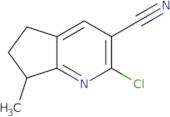 2-Chloro-7-methyl-6,7-dihydro-5H-cyclopenta[b]pyridine-3-carbonitrile