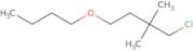 4-Butoxy-1-chloro-2,2-dimethylbutane