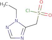 (1-Ethyl-1H-1,2,4-triazol-5-yl)methanesulfonyl chloride