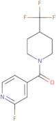 (2-Fluoropyridin-4-yl)(4-(trifluoromethyl)piperidin-1-yl)methanone